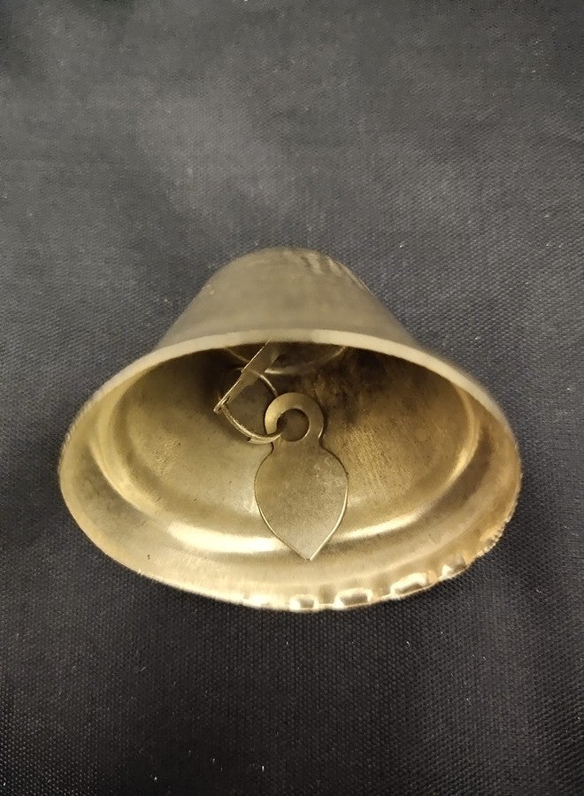 3A Featuretail Golden Metal Bells Used for DIY Crafts and Festive Decoration (Golden 4Cm, Set of 50pc) - Image 2